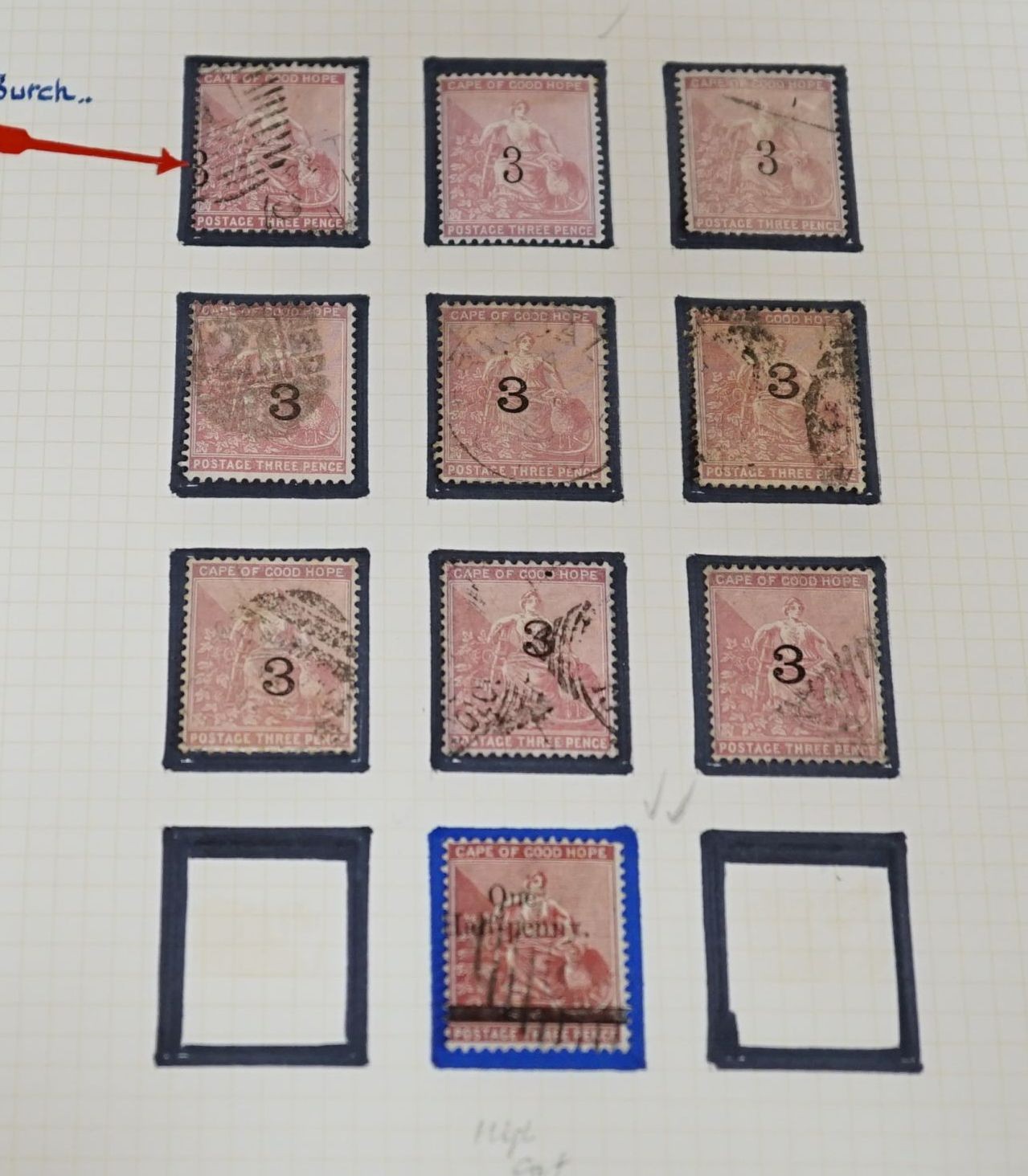 Cape of Good Hope - fine collection in 2 albums and stock book from 1853 1d used pair, 4d block of three used (and certificate), 1859 1sh dark green mint pair, 1861 1d woodblock used (sg 13a), 1863-64 1d, 4d and 6d mint
